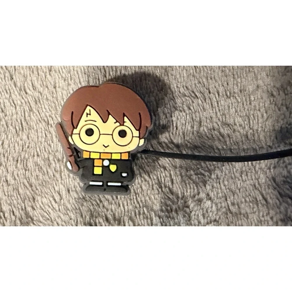 Harry Potter 8pc Simple Daily Use Silicone Straw Toppers